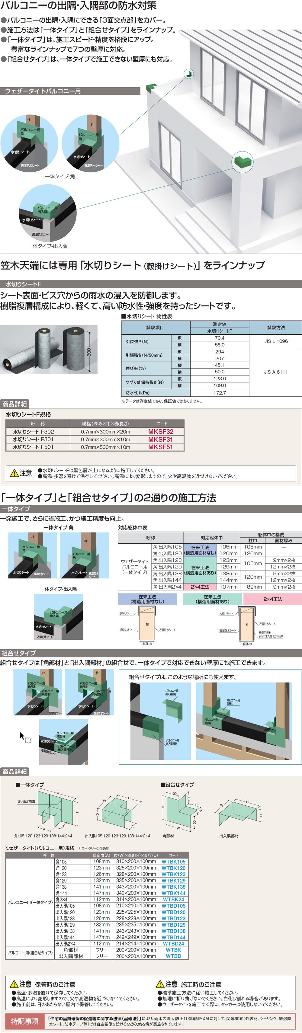タナカ金物プロ-フクビ 水切りシート F規格 MKSF31 300mm×10m（厚さ0.7 
