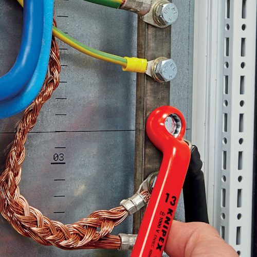 タナカ金物プロ-KNIPEX 9801-18 絶縁メガネ 1000V 9801-18【正規