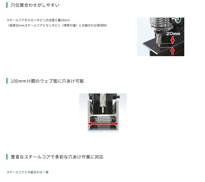 HiKOKI 磁気ボール盤 BM40M2 100V 【代引き不可】【現金特価のタナカ