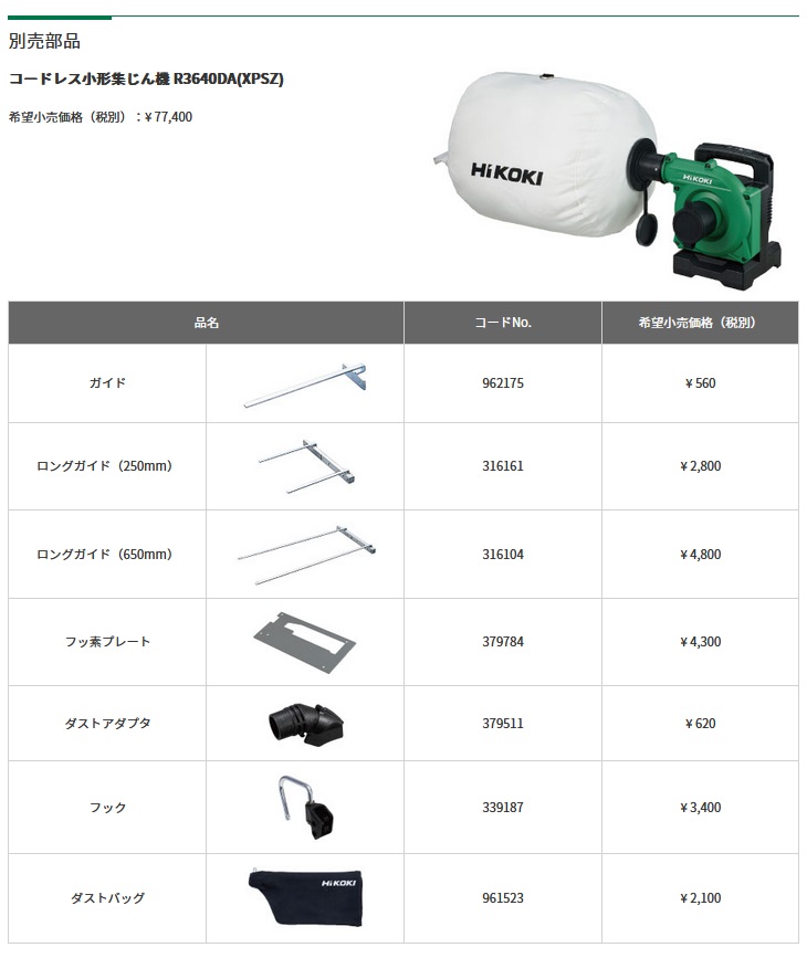 メーカー取寄せ】HiKOKI C3606DB(2XPSBZ) マルチボルト（36V