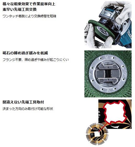 マキタ 充電式ディスクグラインダ 100mm GA420DZ 18V (本体のみ マキタ 充電式ディスクグラインダ 100mm GA420DZ 18V (本体のみ