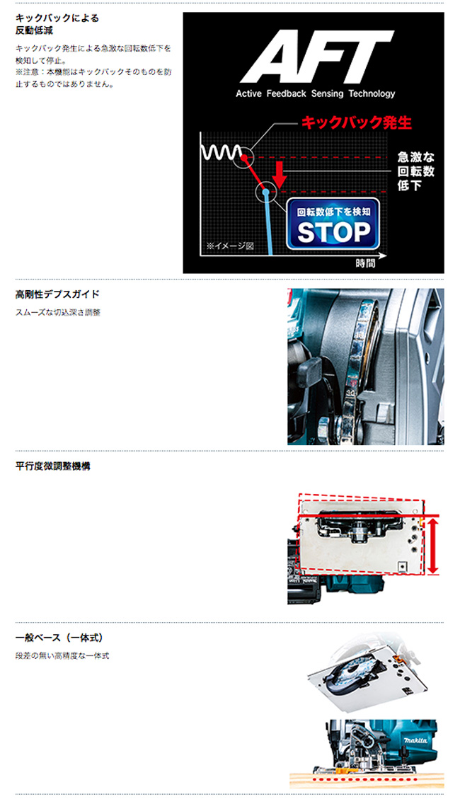 マキタ 40Vmax 125ミリ充電式マルノコ HS008GZ【無線連動対応