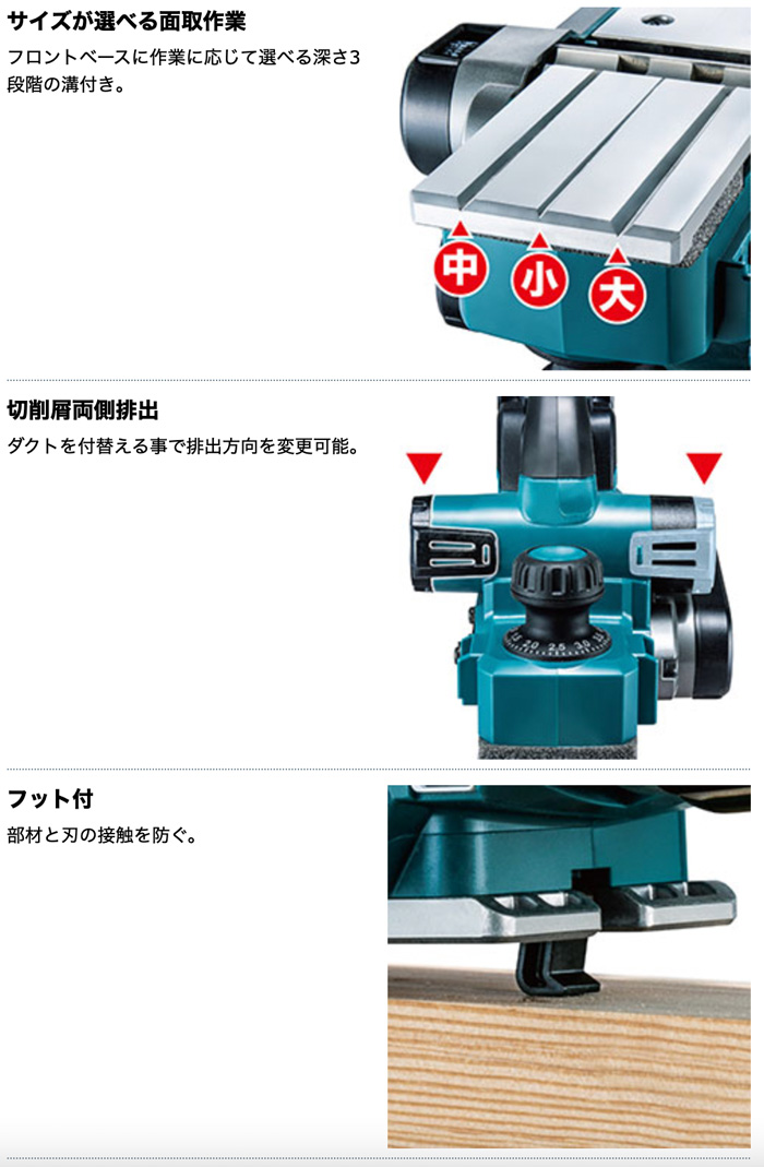 とっておきし新春福袋 マキタ makita KP001GRDX 充電式カンナ 40V無線連動対応 AWS