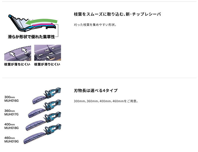 タナカ金物プロ-【新商品/在庫あり】マキタ MUH017GZ 360mm充電