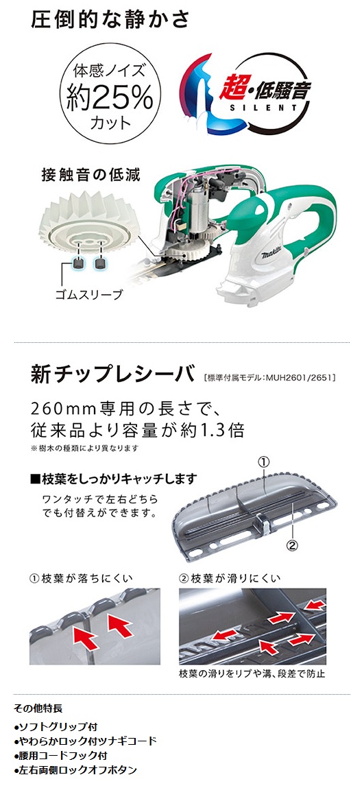 ついに再販開始 マキタ ミニ生垣バリカンMUH2601