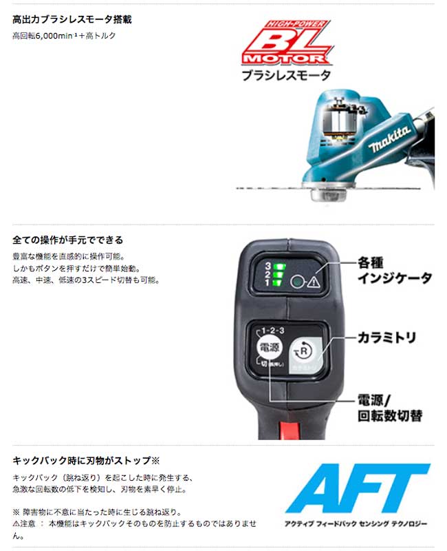 タナカ金物プロ-【新商品】マキタ MUR190SDWF 充電式草刈機 230mm [U