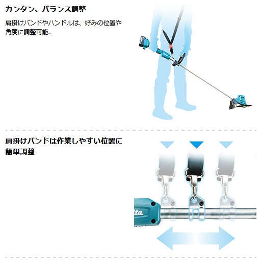 マキタ MUR194DZ 200mm充電式草刈機 (18V対応/本体のみ