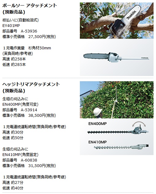 マキタ MUX18DRGM 充電式スプリット草刈機 MUX18DRGM 18V/6.0Ah (刈払アタッチメント・バッテリBL1860B 充電器 DC18RF・ツールバッグ付) | タナカ金物『プロ』