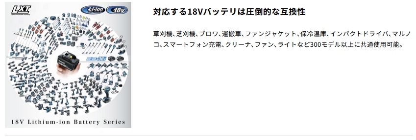 マキタ MUX18DWFN 充電式スプリットグランドトリマ 18V/3.0Ah