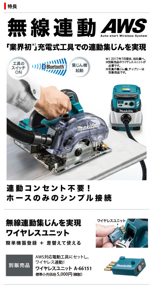 数々のアワードを受賞】 マキタ makita KS513DZ 125mm充電式防塵マルノコ 18V無線連動対応