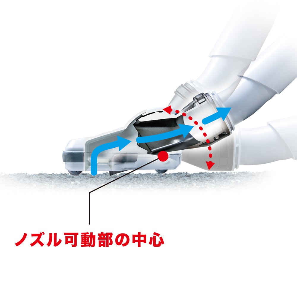 吸引時の騒音も低減