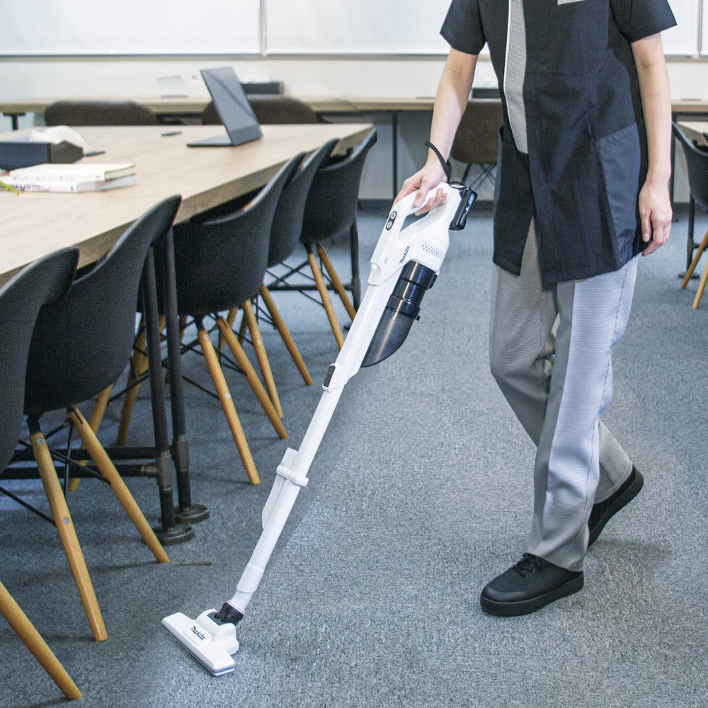 長時間の清掃に対応